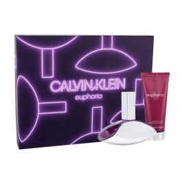 Set cadou pentru femei apă de parfum 100 ml + lotiune de corp 100 ml Calvin Klein Euphoria