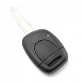Dacia / renault - carcasa cheie cu 1 buton, fara lacas de baterie, model