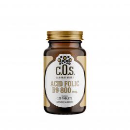 Acid Folic B9 800mcg, COS Laboratories, 120 Tablete, 18 g