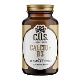 Calciu D3, Supliment alimentar, C.O.S. Laboratories, 60 capsule vegetale