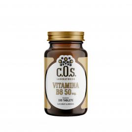 Vitamina B6 50mg ,COS Laboratories , 100 Tablete, 20 g