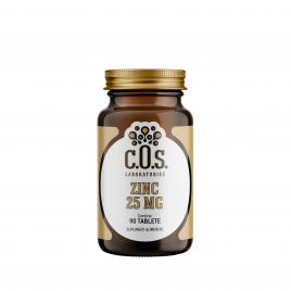 Zinc 25 MG, COS Laboratories; 90 Tablete, 22,5 g