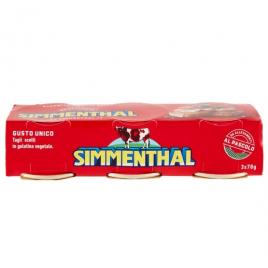 Carne de vita in gelatina simmenthal 3buc x 70g