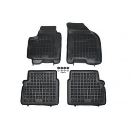 Covorase Auto Chevrolet Aveo 2002-2011  din cauciuc negru 4 buc
