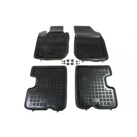 Covorase Auto Dacia Duster dupa 2010  din cauciuc negru 4 buc