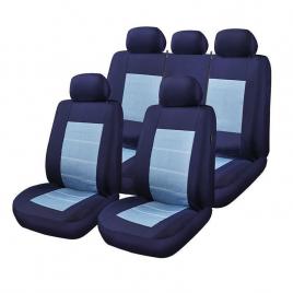 Huse Scaune Auto Opel Astra G Dalauto Blue Jeans 9 Bucati
