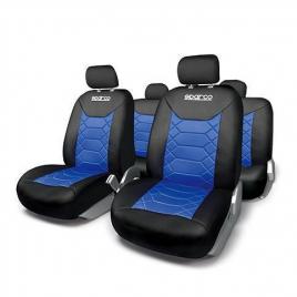 Huse Scaune Auto Vw Golf IV/V/VI Dalauto Sparco Sport Albastru - Negru
