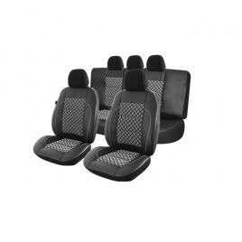 Huse scaune auto RENAULT MEGANE I (1998-2008) Exlusive Leather Premium Negru