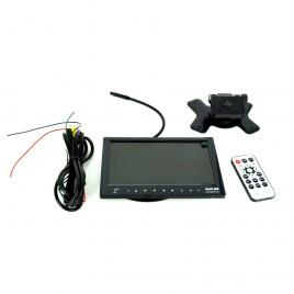 Monitor 7 INCH cu functie DVD MP3 / MP5 player modulator FM USB Card Micro SD telecomanda