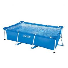 Piscina durabila ART Intex cu cadru metalic dimensiuni 260 x 160 x 65 cm dreptunghiularaconfectionata din 3 straturi separate de material PVC