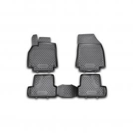 Set 4 covorase auto din cauciuc pentru RENAULT Megane 3 2010 -> prezent