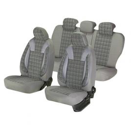 Huse scaune auto Audi A4 B6 Luxury Gri Set 9 Bucati