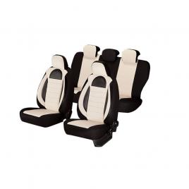 Huse scaune auto Dacia Logan Negru-Bej
