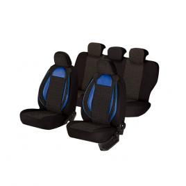 Huse scaune auto FORD FOCUS Negru- Albastru