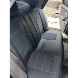 Huse scaune auto Seria 1 E81 E87  EXCLUSIVE LEATHER & ALCANTARA  Set 9 Bucati