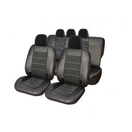 Huse scaune auto Skoda Octavia I/II Berlina EXCLUSIVE LEATHER & ALCANTARA Set 9 Bucati