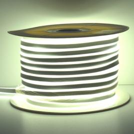 Rola Banda Led- culoare Alb -Tip Neon 7W/m- lungime 50m -Tensiune de alimentare banda 230V AC 50Hz (prin alimentator)