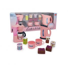 Set de joaca filtru de cafea si fierbator cu accesorii