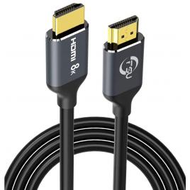 Cablu Premium HDMI 2.1 True 8K, 7680x4320, Dynamic HDR, Bandwidth 48 Gbps, 8k@60hz, 4k@120hz, eARC, 2M Lungime