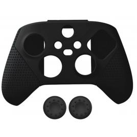 Carcasa Tip Husa de Silicon Premium, Controller Xbox Series X, Protectie Completa, Anti-Socuri, Zgarieturi, Anti-Alunecare, Negru