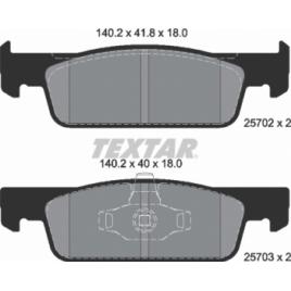 placute frana fata LOGAN II SANDERO II MCV II-Textar