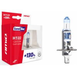 Set becuri cu halogen H1 12V 55W LumiTec LIMITED + 130 DUO BOX