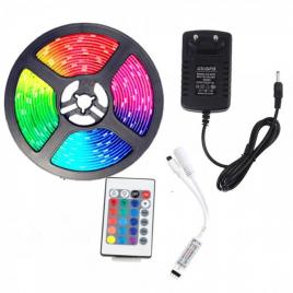 Banda 300 Led RGB de 5m, cu telecomanda