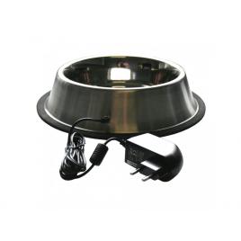 Bol/castron apa incalzit, din inox, pentru catei