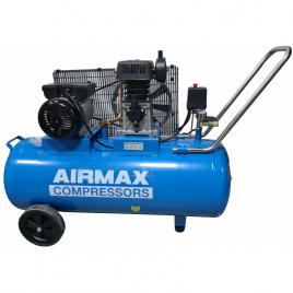 Compresor de aer ZA65-100L AIRMAX debit aer aspirat 386 l/min capacitate butelie 100 L presiune 8bar 230V