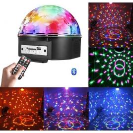 Glob Disco Led cu telecomanda si Redare Audio MP3 + Stick cadou