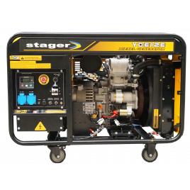 Stager yde12e generator open frame 8.5kw, monofazat, diesel, pornire la cheie
