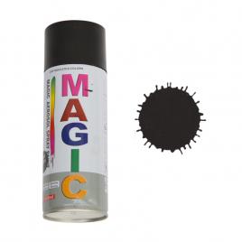 Spray vopsea magic negru mat , 400 ml. kft auto
