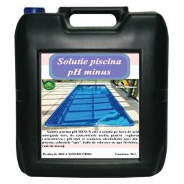 Solutie pentru piscina PH MINUS ARCA LUX bidon 20 L