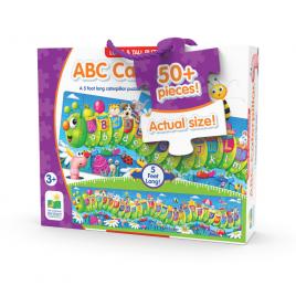 Puzzle lung de podea 50 piese - omida abc engleza