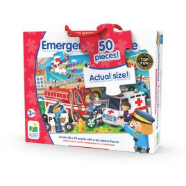 Puzzle mare de podea 50 piese - echipele de salvare