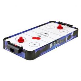 Joc de masa air hockey lmi, pentru copii, 2 pucuri si 2 crose, dimensiuni 51x31x10 cm