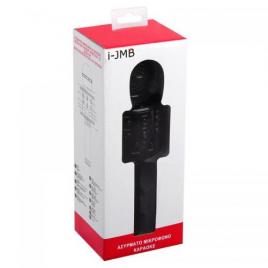 Microfon karaoke fara fir i-jmb, port usb, card tf, acumulator 1200 mah