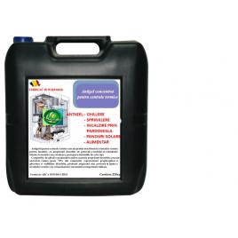 Antigel concentrat pentru centrale, chillere, sprinklere, panouri solare, incalzire in pardoseala, alimentar,  Arca Lux Bidon 25 Kg