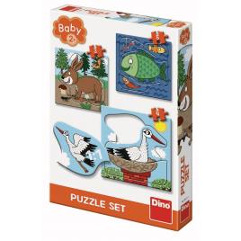 Baby puzzle - unde locuiesc animalele?