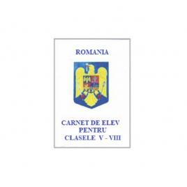 Carnet elev pentru clasele V-VIII