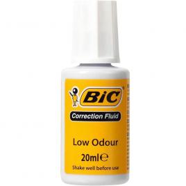 Corector Tip Pensula BIC, 20 ml, Culoare Alba