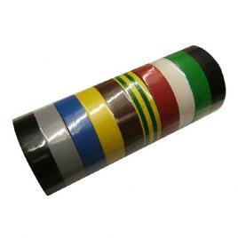 Banda izolatoare atestata multicolor 19x0.15mm / 20m