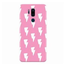 Husa silicon pentru LG G7 Electric Pink