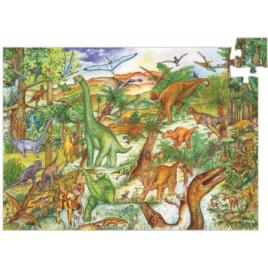 Puzzle observatie Djeco Dinozauri