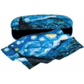 Etui cu textil si protectie ochelari van Gogh