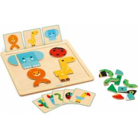 Geo Basic Djeco joc pentru bebe cu forme geometrice