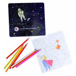 Set de desen cu piese magnetice Astronaut