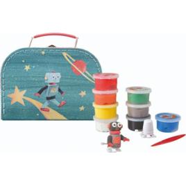 Set de modelaj cu plastilina Astro-Robot