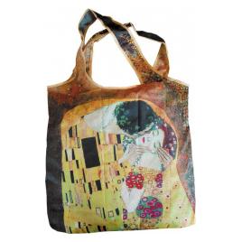 Sacosa textil Klimt The kiss