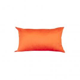 Perna decorativa dreptunghiulara, 50x30 cm, plina cu puf mania relax, culoare orange